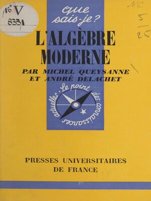 cover image of L'algèbre moderne